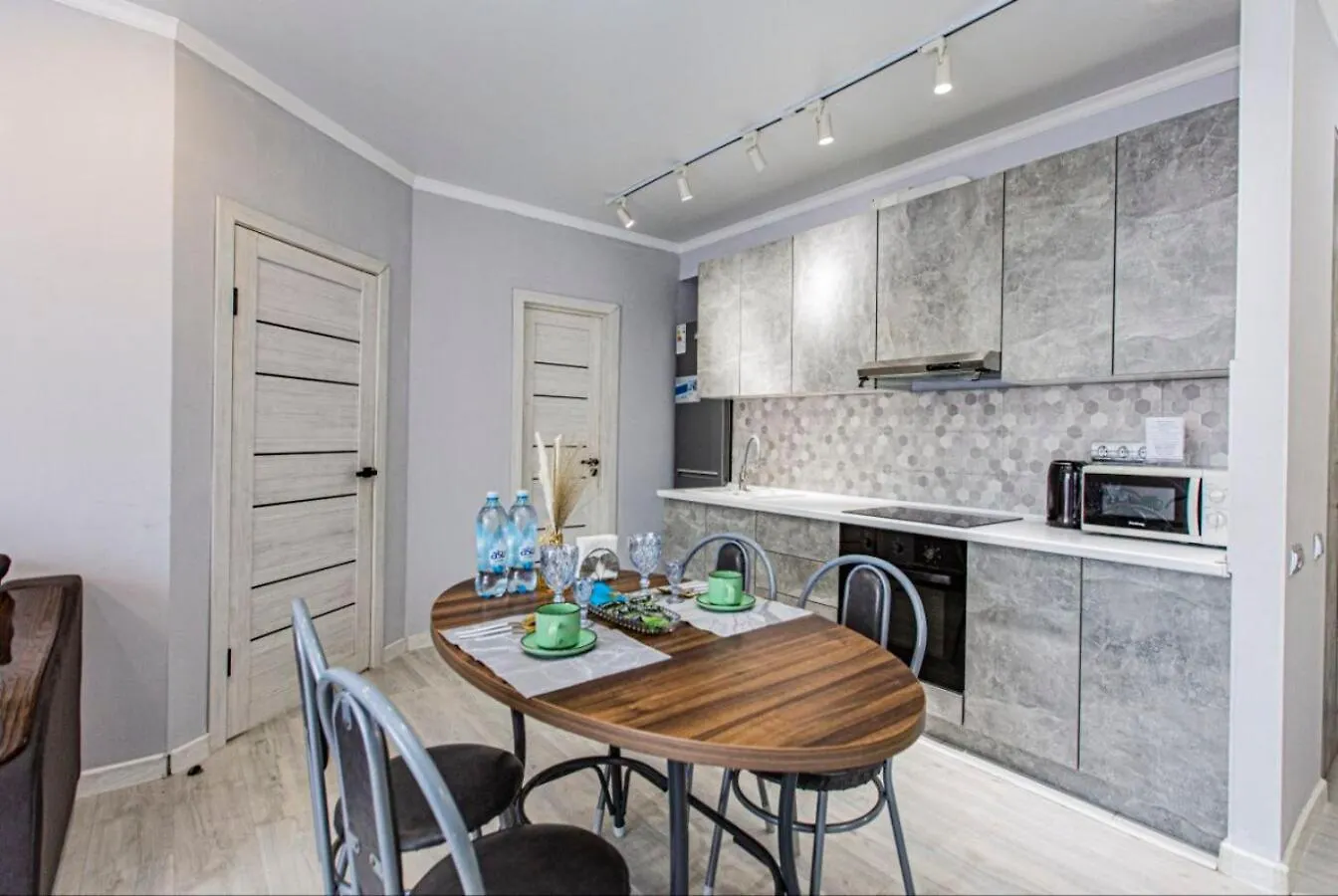 Central Esentai Residence 2-Room Apartment'S 112 Almati Kazahsztán